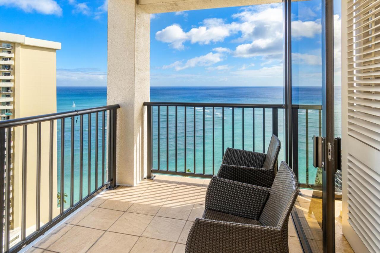 Oceanview Penthouse Suite Honolulu Exterior foto